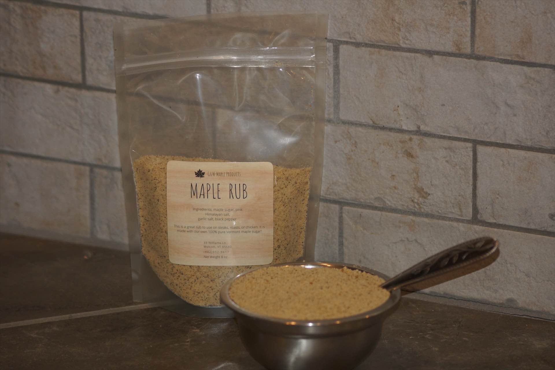 Maple Rub, 8oz.